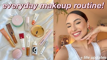 EVERYDAY MAKEUP ROUTINE! 💄 chit chat grwm