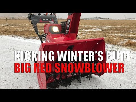 Honda Hss928 Snower In 6 To15 Inches Of Snow 01 05 2017 You Review Honda Hss1332at Snower Red Came Saw Kicked