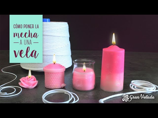 MECHAS PARA VELAS SIN ENCERAR – BONAVELA