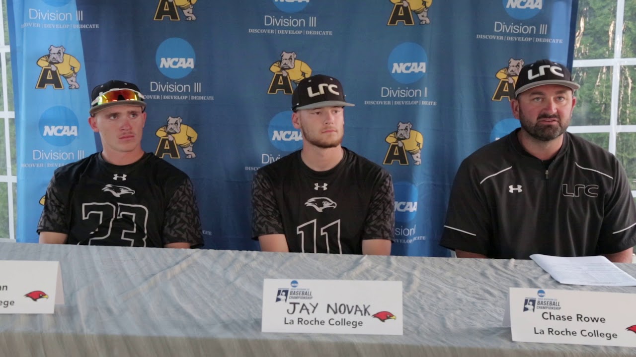 La Roche NCAA Division III Baseball Championship Mideast Regional La