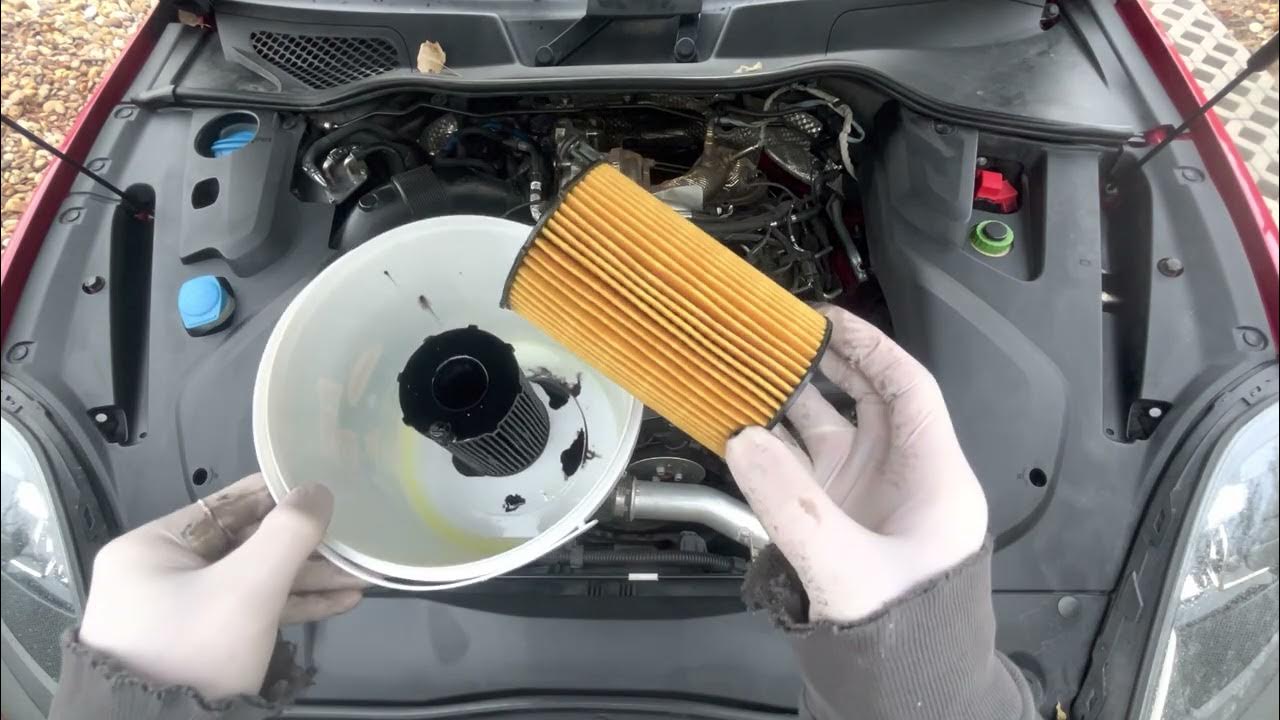 How to Change Oil Filter Without Draining Oil Porsche Cayenne 92A 3