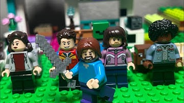 How to Make Customs of JACK BLACK STEVE and JASON MOMOA from the Minecraft Movie out of LEGO!