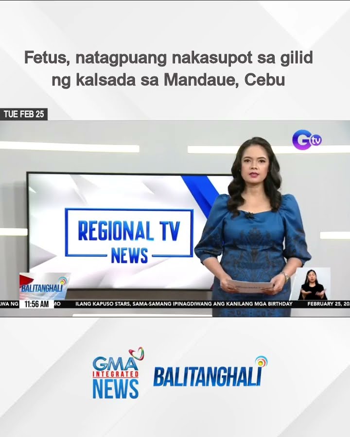 Fetus, natagpuang nakasupot sa gilid ng kalsada | Balitanghali