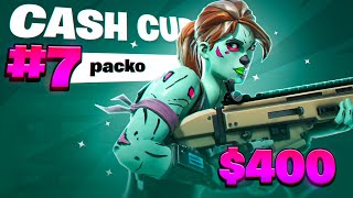 TOP 7 in SOLO CASH CUP ($400) | packo