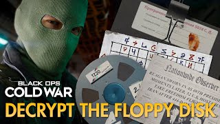 Black Ops Cold War | How To Decrypt The Floppy Disk (Operation Chaos)