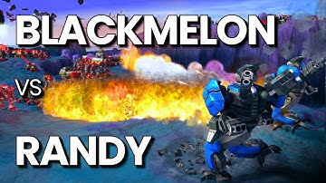 Beyond All Reason | Sky Isle 1v1 Grand Clash – Blackmelon vs Randy (Down to the Wire!)
