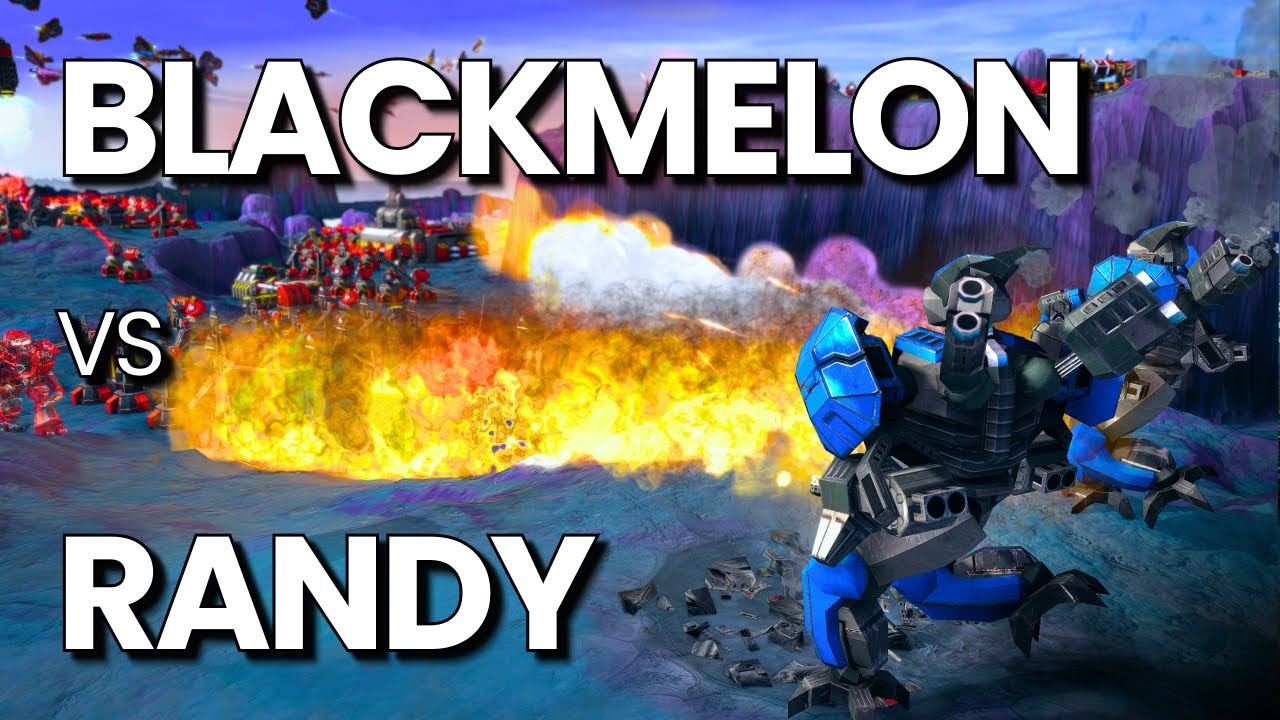Beyond All Reason | Sky Isle 1v1 Grand Clash – Blackmelon vs Randy (Down to the Wire!)