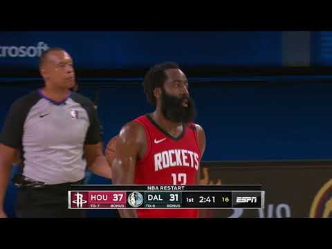 Dallas Mavericks vs Houston Rockets | July 31, 2020