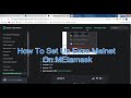 How to add exzo network on metamask