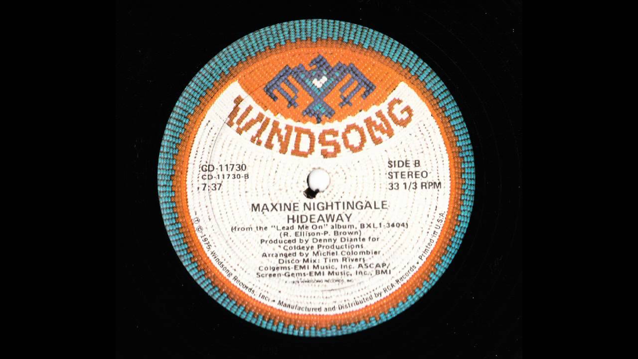 Watch Maxine Nightingale - Hideaway (Long Version) on YouTube Watch Maxine Nightingale - Hideaway (Long Version) on YouTube