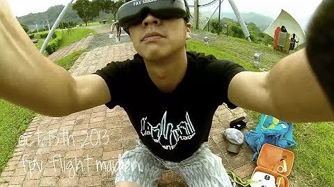 1St FPV Flight with FatShark Predator  V2