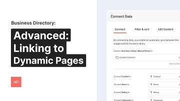 Business Directory Widget | 3 of 3 – Advanced: Linking to Dynamic Pages