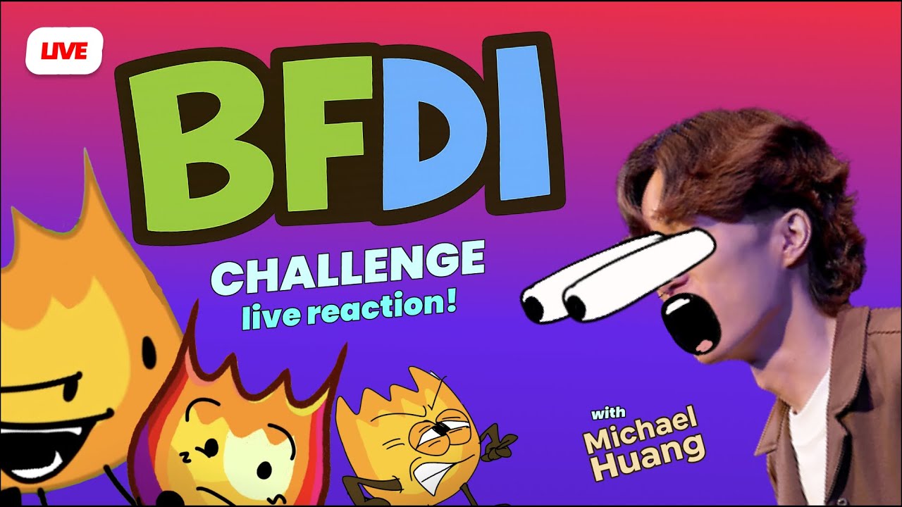 @BFDI: Живая реакция на ваши анимации! При участии Майкла Хуанга