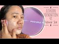 Moonshot Micro Glassyfit Cushion vs. Textured Skin with Acne