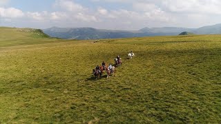 Horse riding in Auvergne, France's Wild West