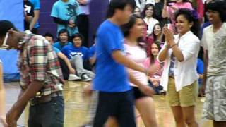 Prom court funny walk