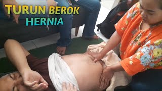 Pijat turun berok | pijat perut | hernia