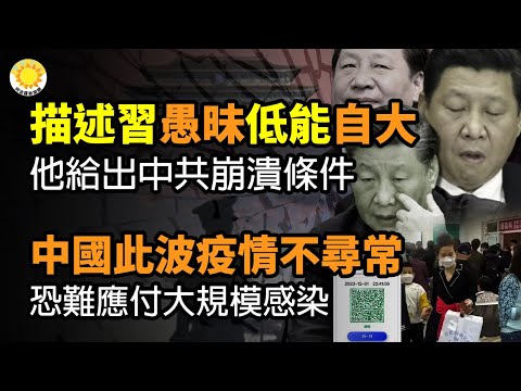 🔥愚昧、低能、自大…著名学者许成钢描述习近平 给出中共崩溃条件；中国此波疫情不寻常 恐难应付大规模感染；习走火入魔，这一机构罕见介入“枫桥经验”【阿波罗网CY】