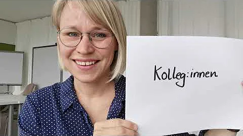 Gendersternchen sprechen: Stimmtrainerin Anne Khl ...