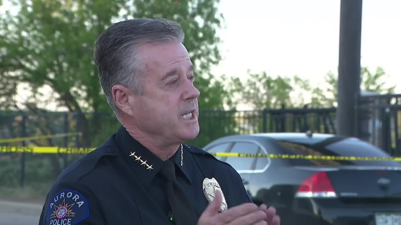 Aurora PD chief gives briefing following deadly police shooting at ...