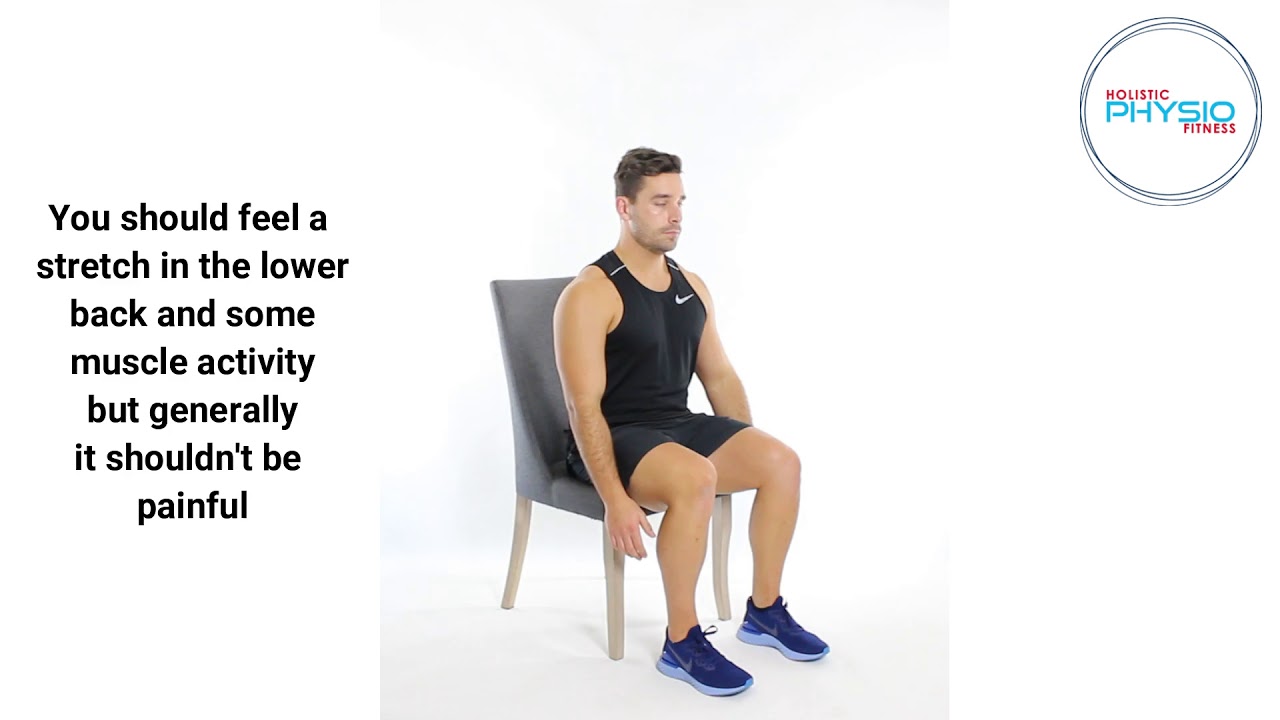 Unsupported forward flexion (seated) YouTube
