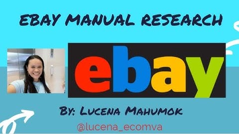 How To Source Ebay Hot Selling Items Manually