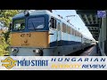 MAV-START INTERCITY HUNGARY REVIEW / HUNGARIAN TRAIN TRIP REPORT
