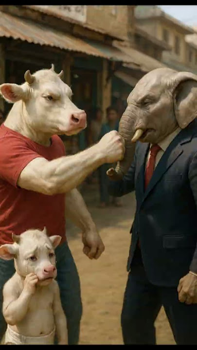 Cow Revenge     #shorts #cow #revengestory #emotional #ai #aistory #aishorts #cartoon