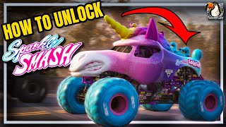 How to Unlock SPARKLE SMASH in Monster Jam Showdown! 🦄💥