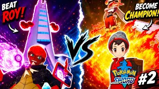 (Raihan vs Me) camplete pokemon sword using 3 pokemon| part 2 [Hindi]🔥🔥😰