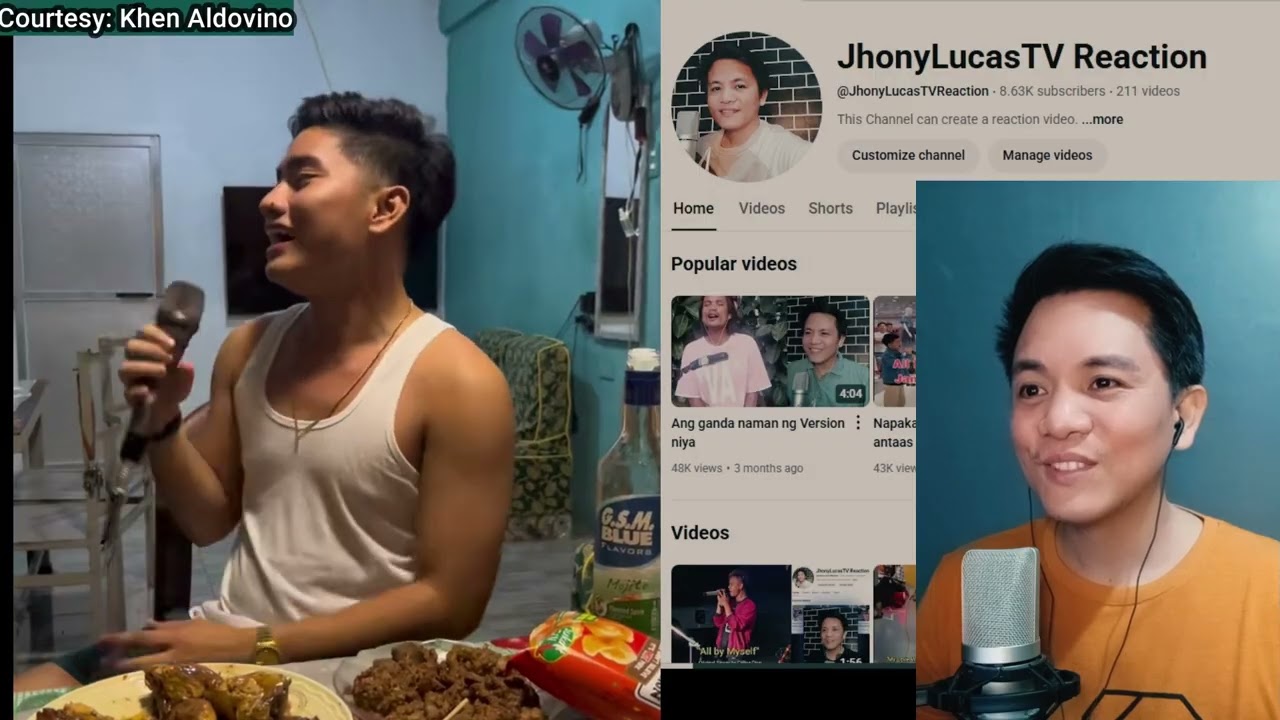 WOW! Ang lamig naman ng boses ni Khen Aldovino, grabe ang ganda ng pagkakanta niya sa kantang to.