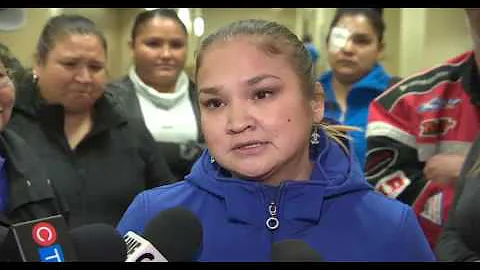 Nadine Machiskinic's aunt Delores Stevenson says c...