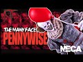 Neca it the many faces of pennywise figure thereviewspot