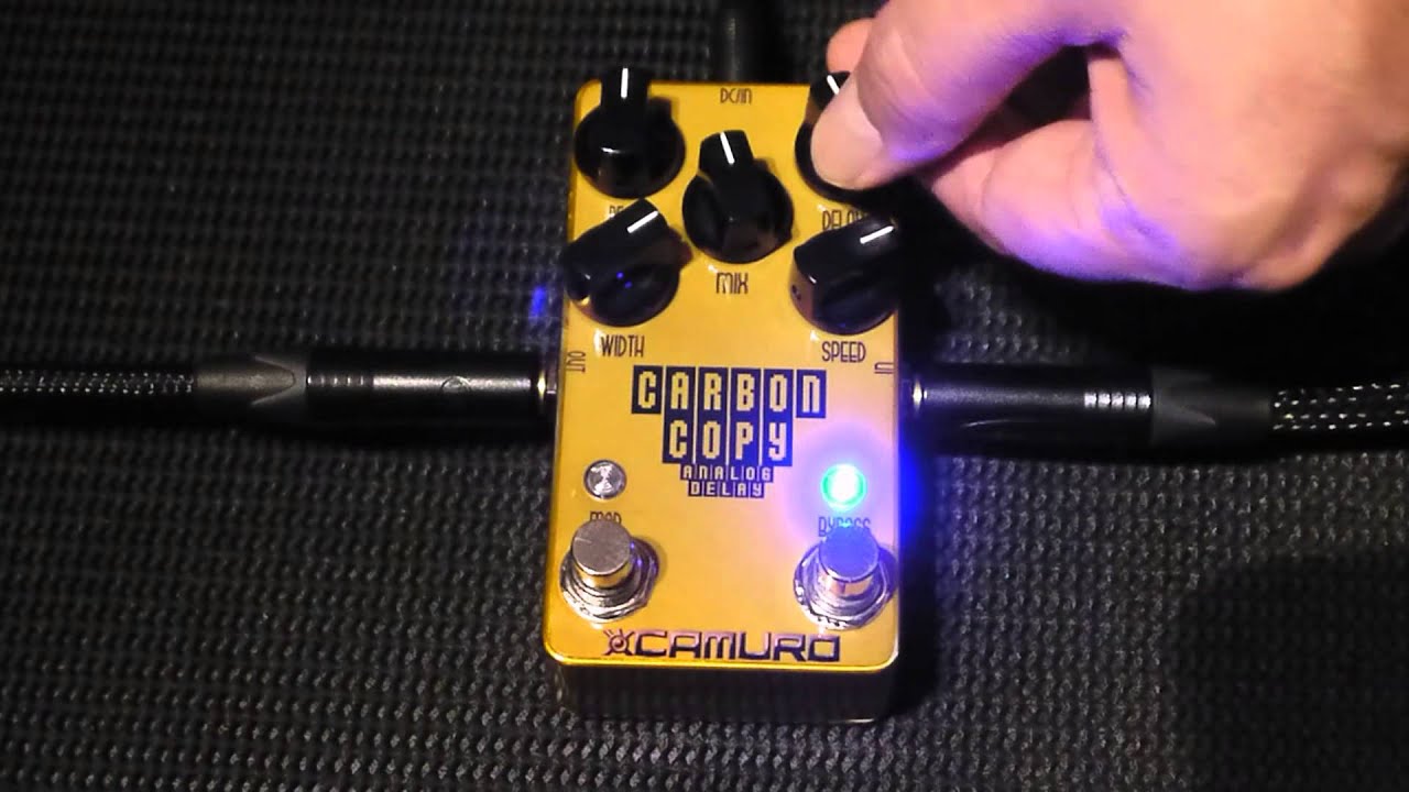 MXR  carbon copy analog delay  カーボンコピー MXR® CARBON COPY® DELUXE ANALOG DELAY - Dunlop