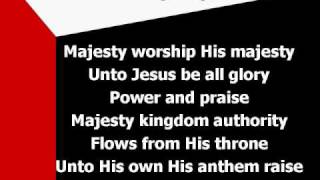 Majesty (worship video w/ lyrics) chords