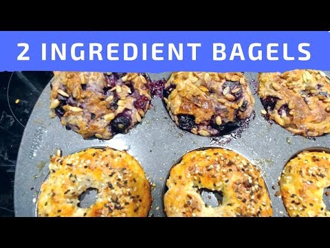 Bagels : 2 Ingredient Blueberry Lemon Bagels Recipe | (2SP ) for WW - Bagels Recipe