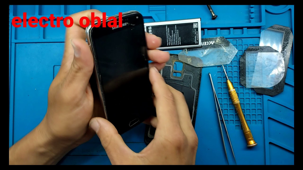 طريقة فك samsung S5(G900F)teardown/disassembly
