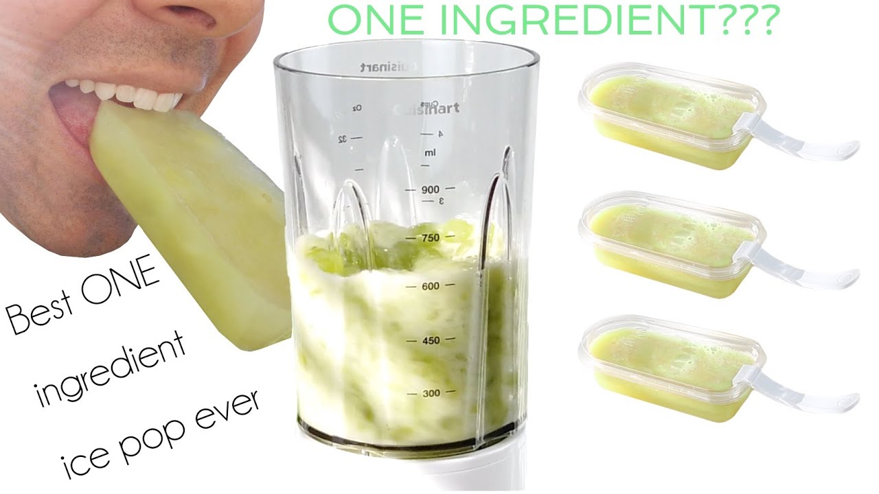 THE BEST ONE INGREDIENT ICE POP