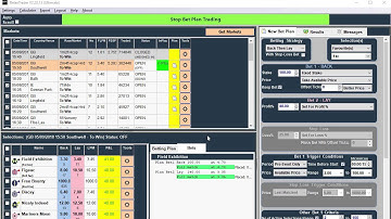 Simple Betfair Back Lay Trading On Horse Racing