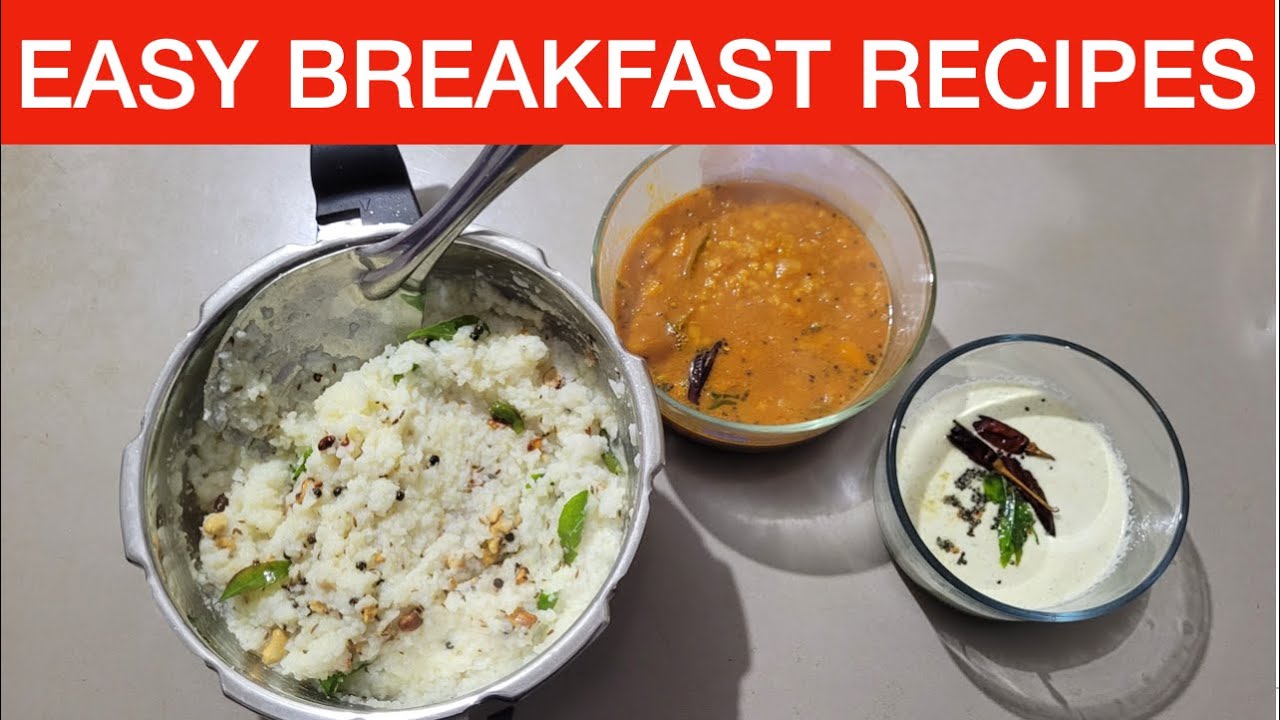 Ven Pongal, Easy cooker sambhar, Coconut Chutney/ SOUTH indian