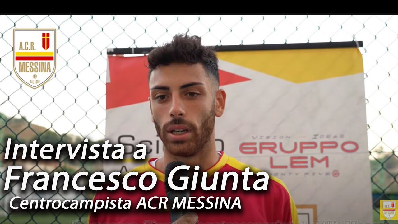 Francesco Giunta: centrocampista acr Messina