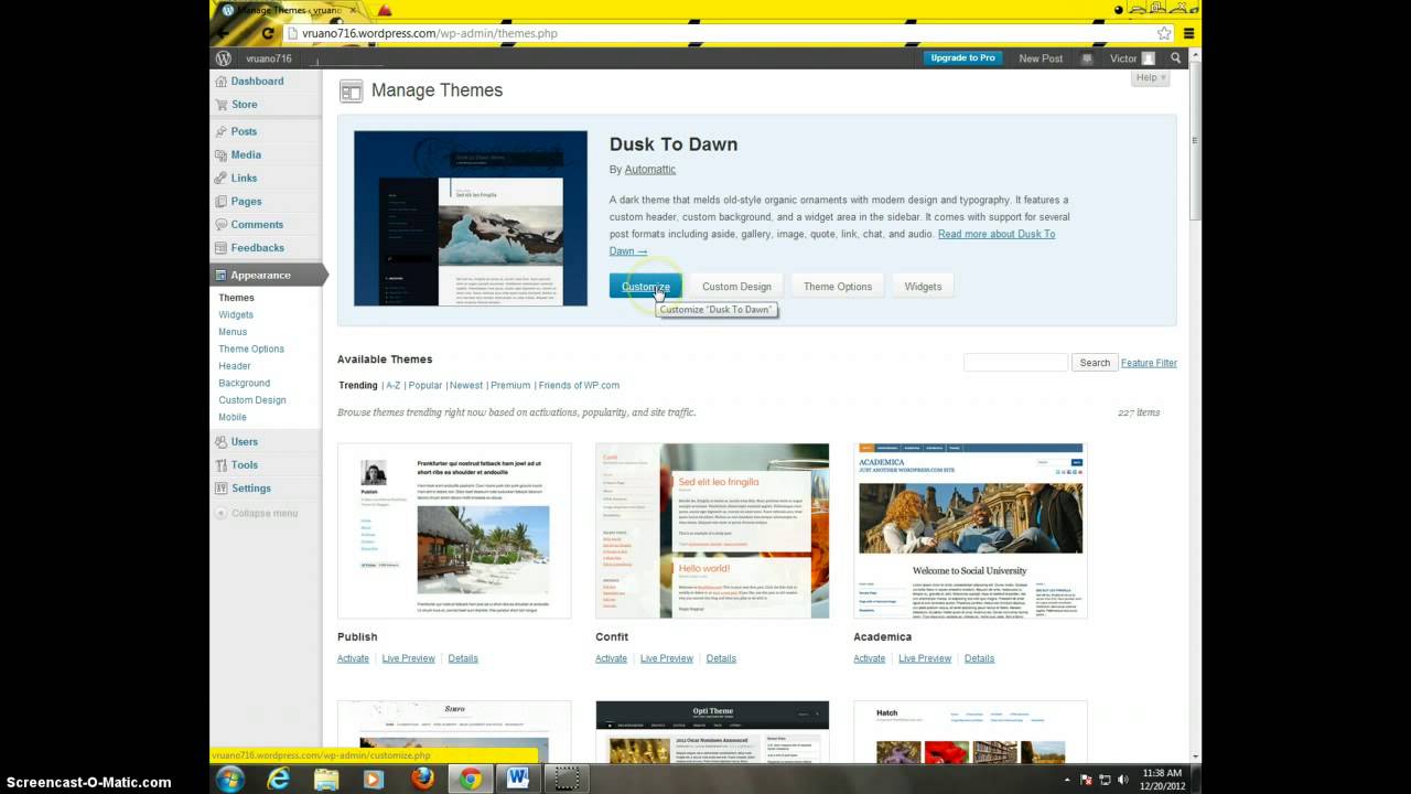 How To Change Theme in Wordpress - YouTube