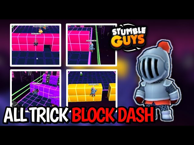 New OP GLITCH Trick Block Dash😳🔥, Winning 6000 CROWN, Stumble Guys, Real-Time  Video View Count