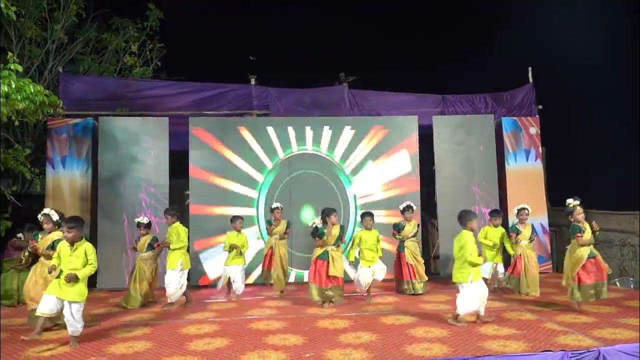 Manapparai Maadu katti Song Cute dance in tamil Kids dance on stage