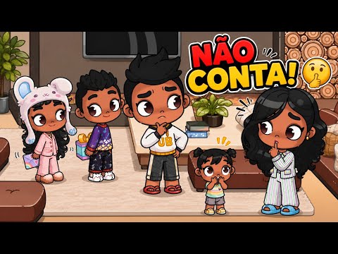 O PAPAI NÃO PODE DESCOBRIR A SURPRESA! 🤫🎁 / AVATAR WORLD ROTINAS E HISTÓRIAS