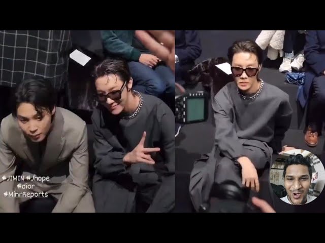 BTS Army goes crazy as Jimin, J-Hope reunite to take Dior's front seats at  Paris