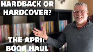 Hardback or Hardcover?  The April Book Haul!  #bookhaul #booktube #scifi #sciencefiction #vintage
