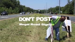 PSA: Illegal Road Signs