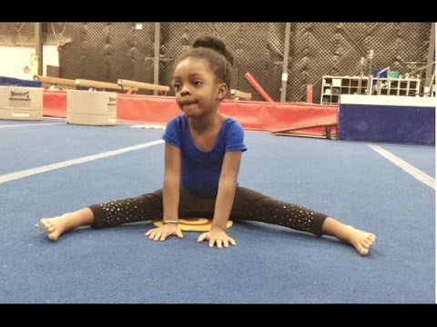 Amazing Straddles | Girls Gymnastics