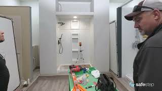 2025 Safe Step New Shower Install Time Lapse (Reupload)